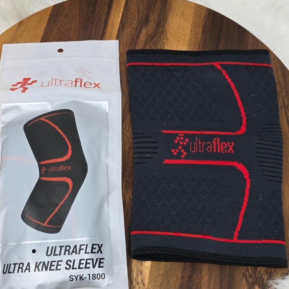 UltraFlex Bundle of 2 Ultra Knee Sleeve SYK-1800 1 New - 1 Pre-Owned